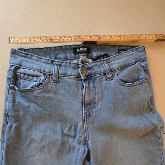 Buffalo David Bitton Aubrey Jeans Women's 4 / 27 Blue Mid Rise Super Soft Grazer - Picture 10 of 16